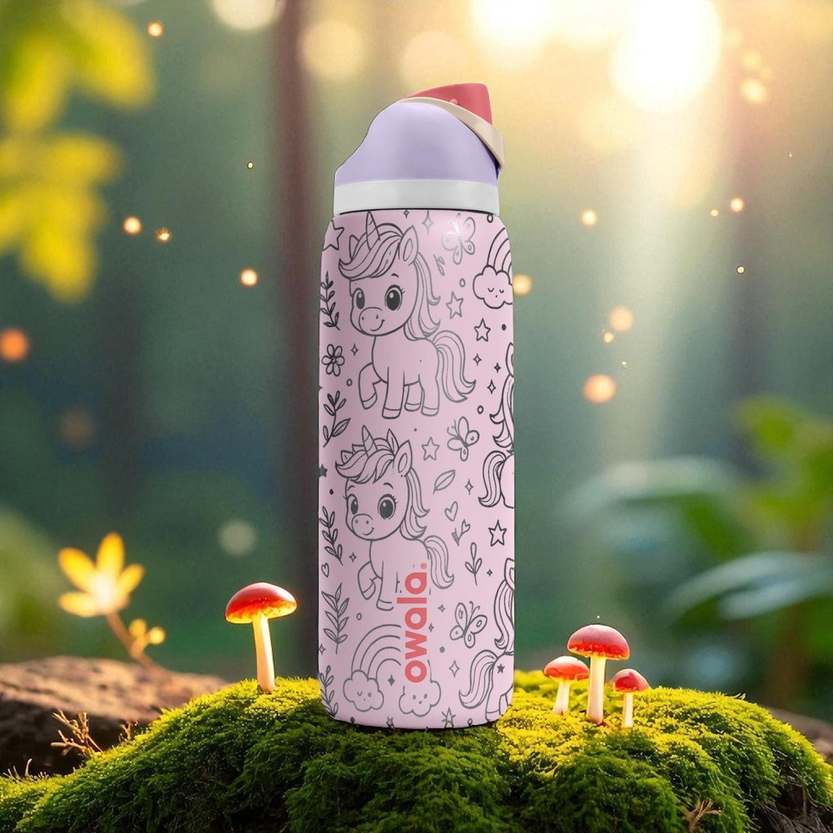 Piglet Owala Tumbler – 16oz 24oz 32oz 40oz Cute Farm Animal Water Bottle – Pig Lover Gift – Engraved Stainless Steel Cup