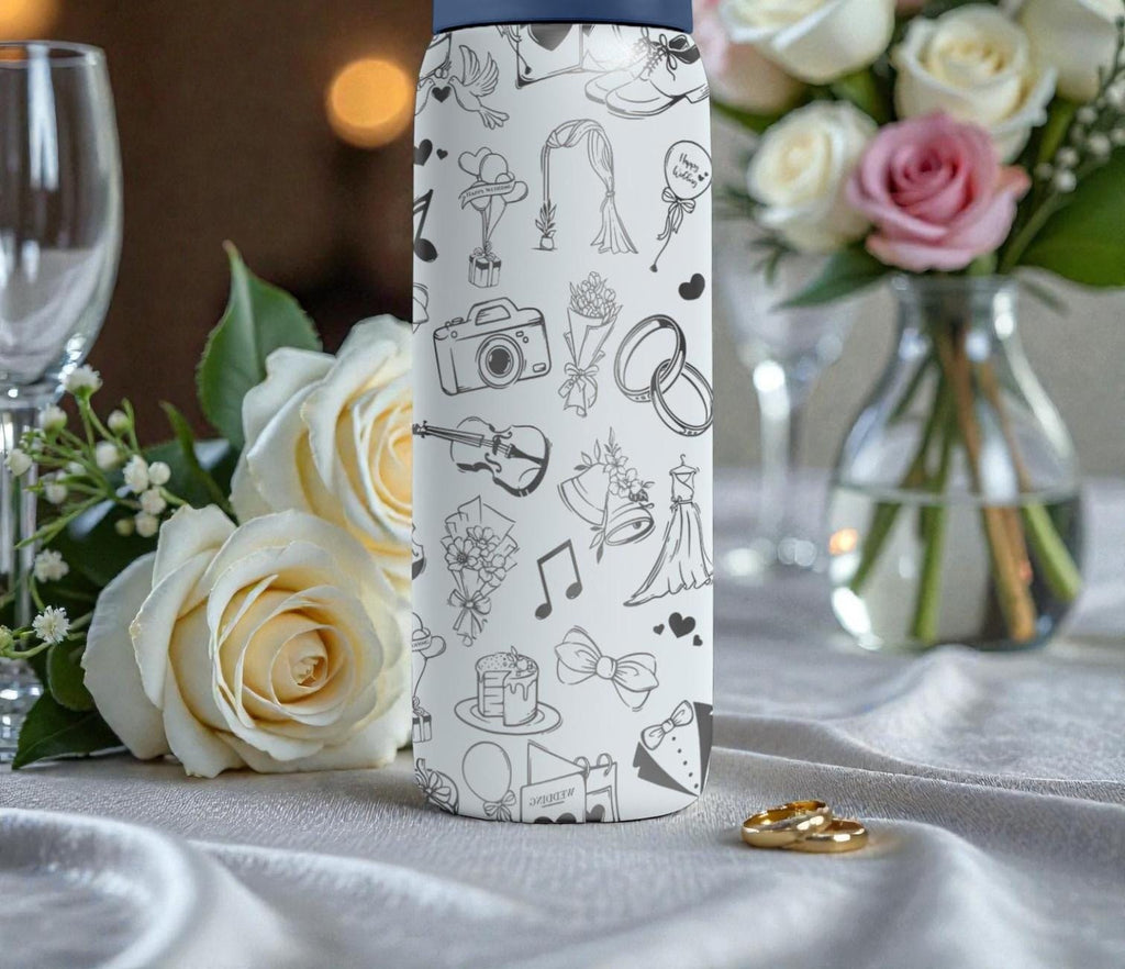 Wedding Engraved Owala Bottle – Bridal Shower Gift – Bride to Be Stainless Steel Water Bottle 16oz 24oz 32oz 40oz  ⸻