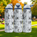 Boxer Dog Engraved Owala Bottle – Cute Gift for Boxer Lovers – 16oz 24oz 32oz 40oz Personalized Stainless Water Bottle
