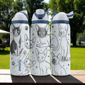 Devon Rex Owala Bottle – Cute Engraved Cat Lover Water Bottle – Curly Kitten Custom Gift for Pet Moms – 16oz 24oz 32oz 40oz