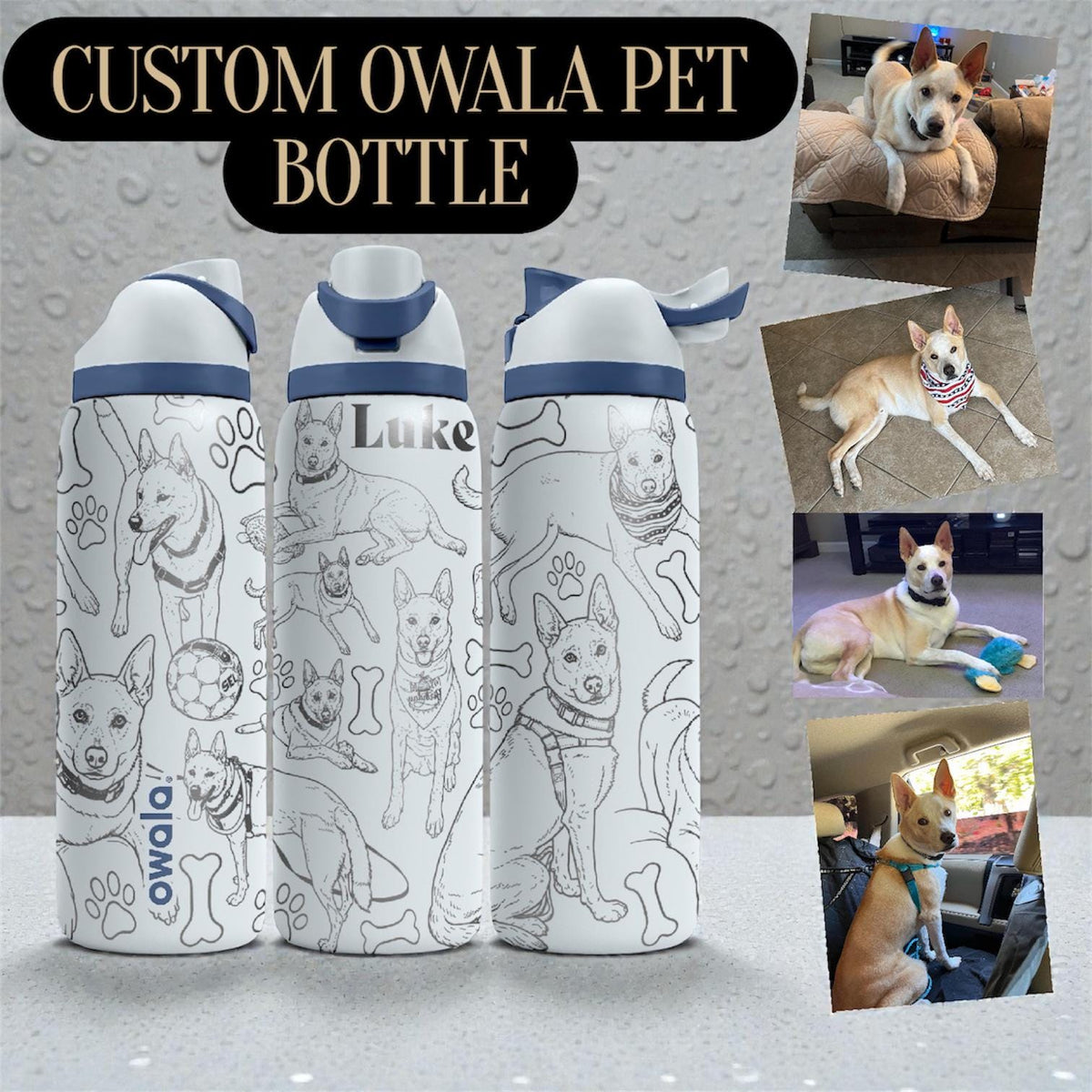 Custom Owala Pet Bottle  ⸻