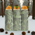 Pinecone Forest Engraved Owala Bottle – Winter Woodland Nature Design – Stainless Steel Cup 16oz 24oz 32oz 40oz  ⸻