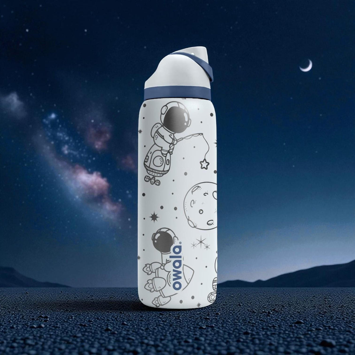 Aries Engraved Owala Bottle – Zodiac Ram Constellation Design – Astrology Gift Stainless Cup 16oz 24oz 32oz 40oz  ⸻