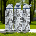 Cavalier King Charles Engraved Owala Bottle – Dog Gift for Spaniel Lovers – 16oz 24oz 32oz 40oz Personalized Water Bottle
