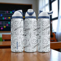 Guitar Kids Owala Bottle – 16oz 24oz 32oz 40oz Engraved Music Theme Cup – Musical Gift for Kids – Cute Guitar Player Drinkware