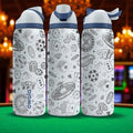 Casino Engraved Owala Tumbler – Poker Dice Roulette 40oz 32oz 24oz Water Bottle – Vegas Lover Gift for Him or Her